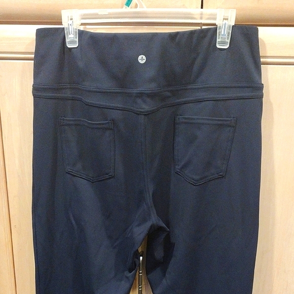 Women's Midnight Blue Flare Pants - Picture 6 of 11
